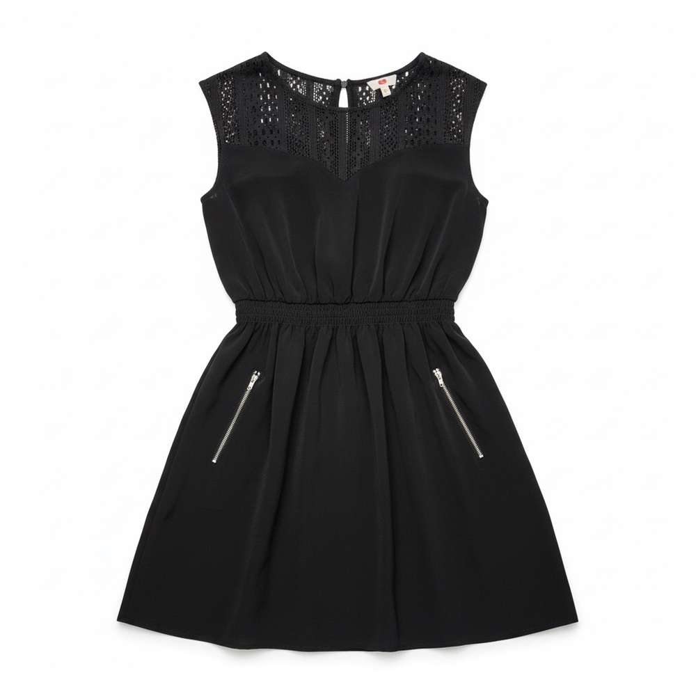 One Clothing Sheath Sleeveless Dress Black Medium